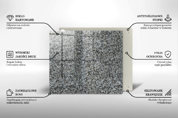 Kitchen worktop protector Stone texture