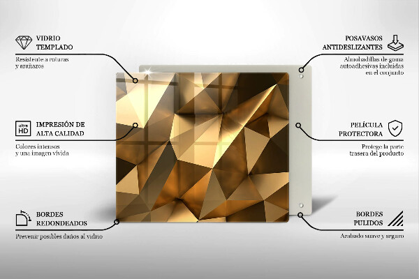 Chopping board glass Background abstraction structure