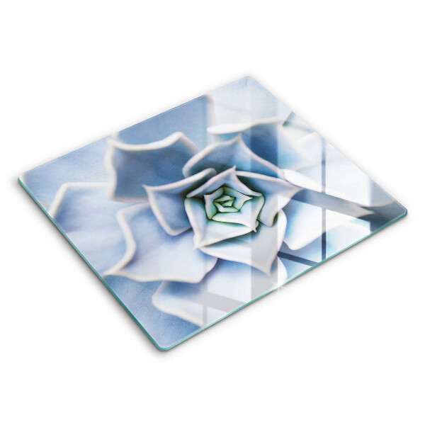 Chopping board glass Flower plant