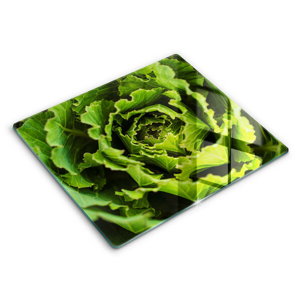 Chopping board glass Food - lettuce