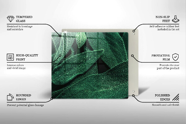 Kitchen worktop protector Plant leaves