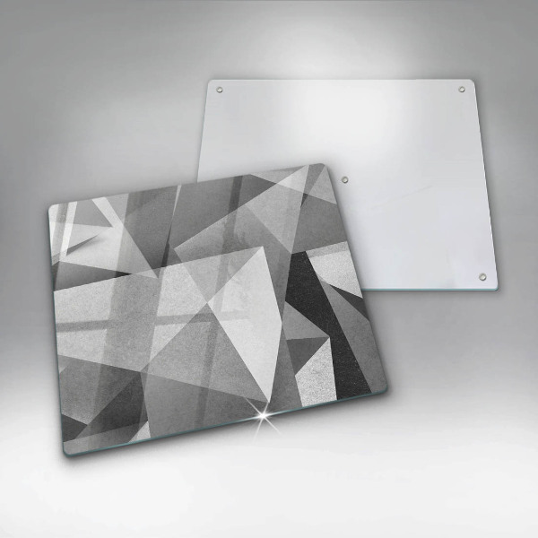 Kitchen worktop protector Concrete sharp abstraction