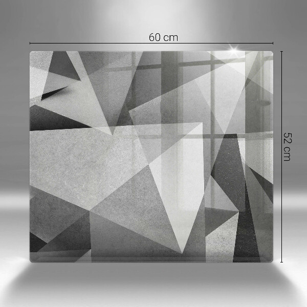 Kitchen worktop protector Concrete sharp abstraction