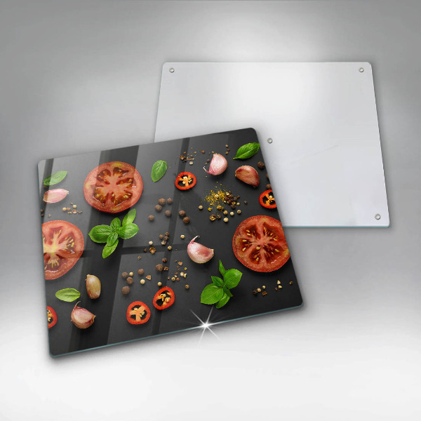 Kitchen worktop protector Tomatoes and spices