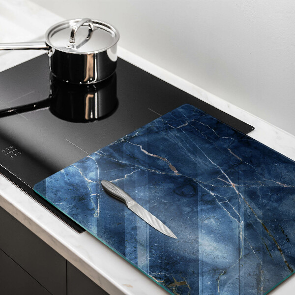 Glass worktop saver Stone texture marble