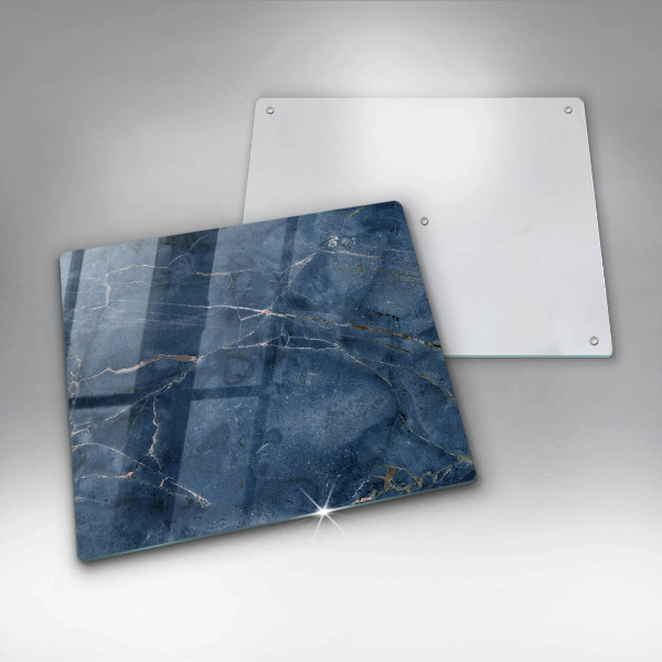 Glass worktop saver Stone texture marble