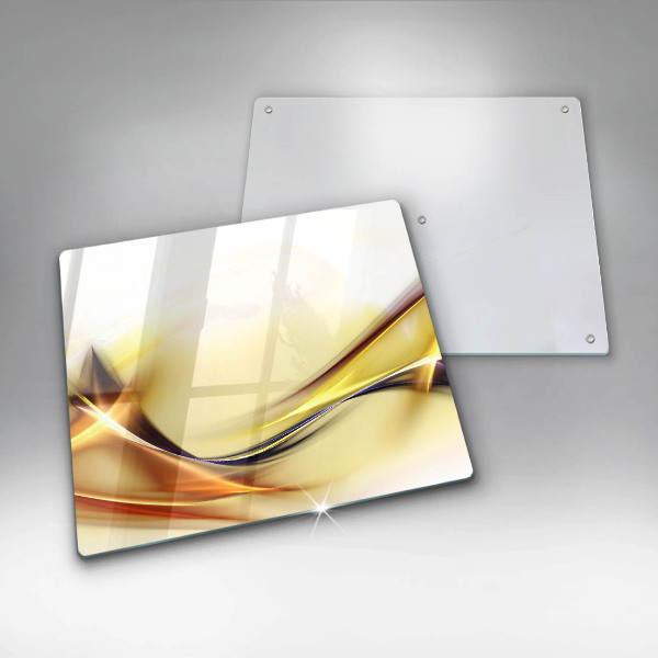 Kitchen worktop protector Abstraction light lines