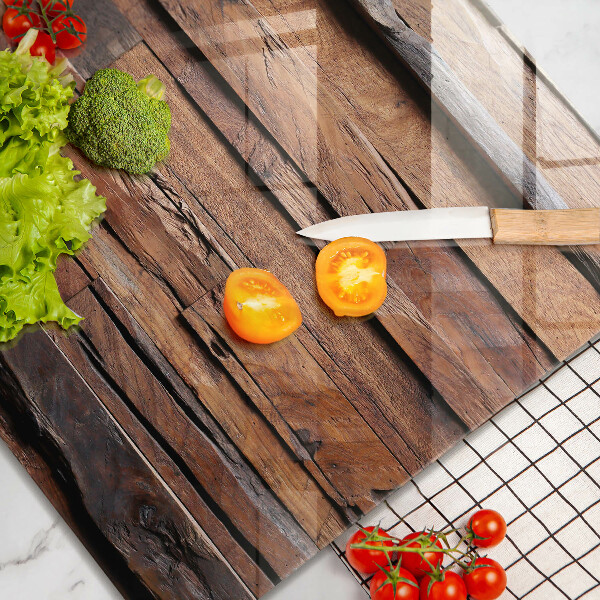 Kitchen worktop protector Decorative wood boards