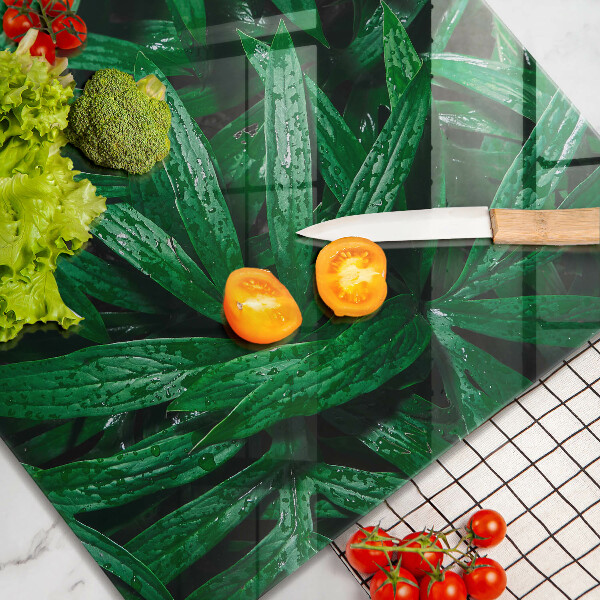 Chopping board Plants leaves