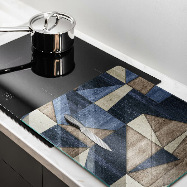 Chopping board Geometric abstraction