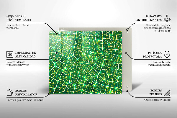 Chopping board Leaf structure