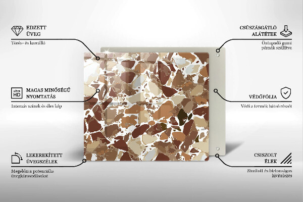 Chopping board Decorative stone stains