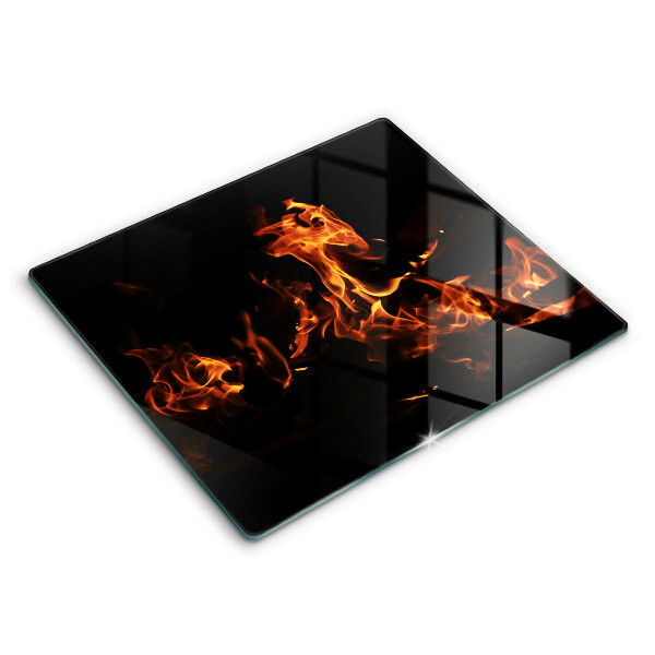 Chopping board Fire flame