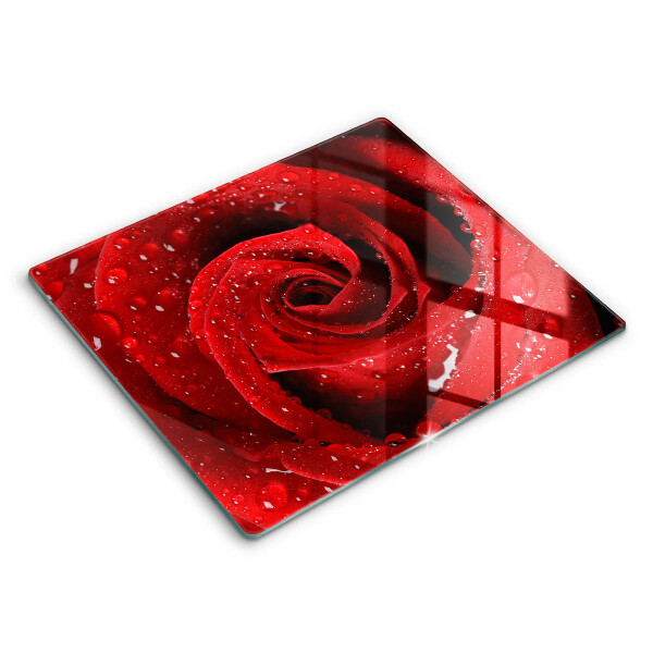 Kitchen worktop protector Rose flower petals