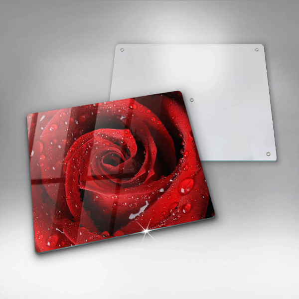 Kitchen worktop protector Rose flower petals