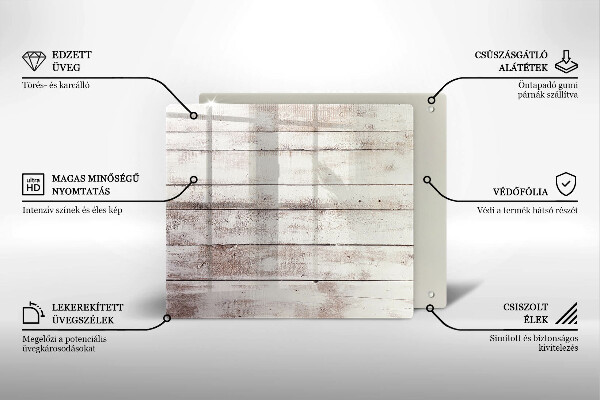 Kitchen worktop protector Old wood boards