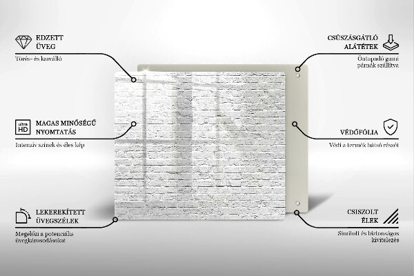 Kitchen worktop protector Brick wall