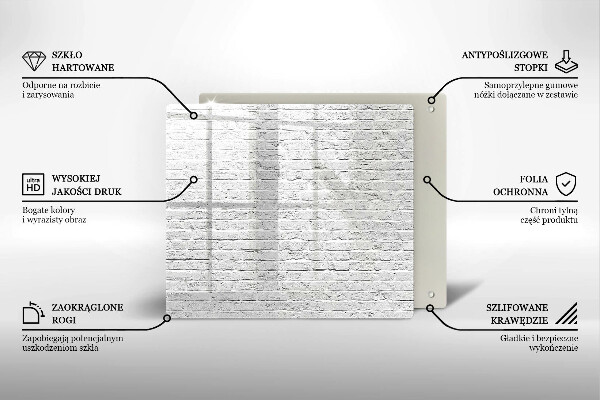 Kitchen worktop protector Brick wall