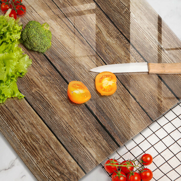 Kitchen worktop protector Wood texture boards