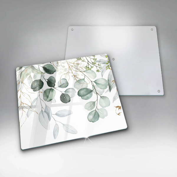 Kitchen worktop protector Painted plants