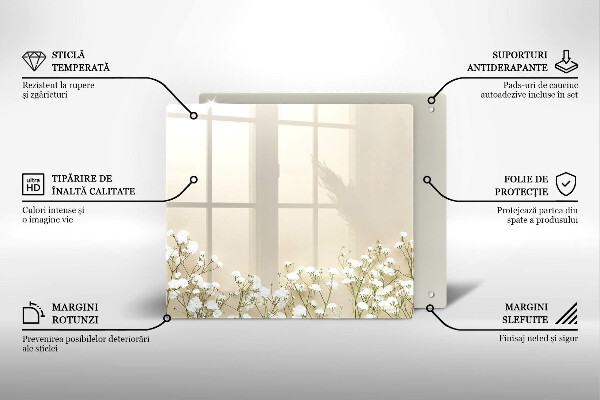 Kitchen worktop protector Boho flowers