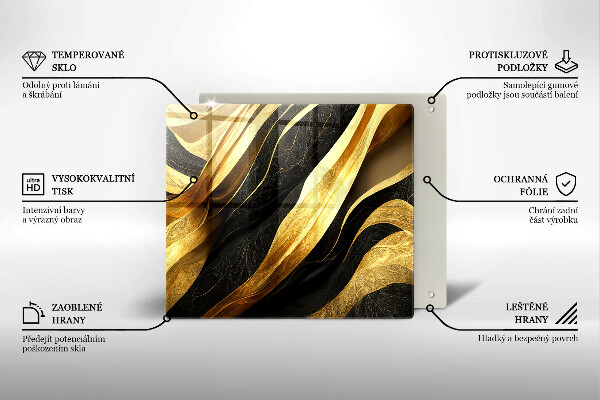 Kitchen worktop protector Elegant abstraction