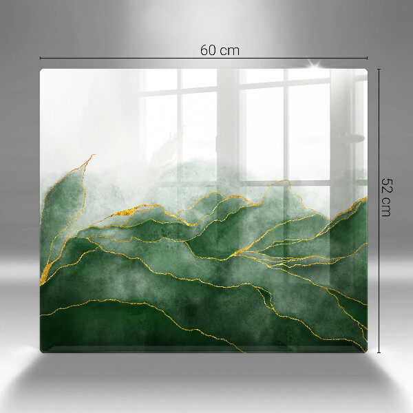 Glass worktop saver Abstraction nature