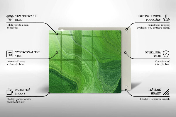 Glass worktop saver Abstract texture