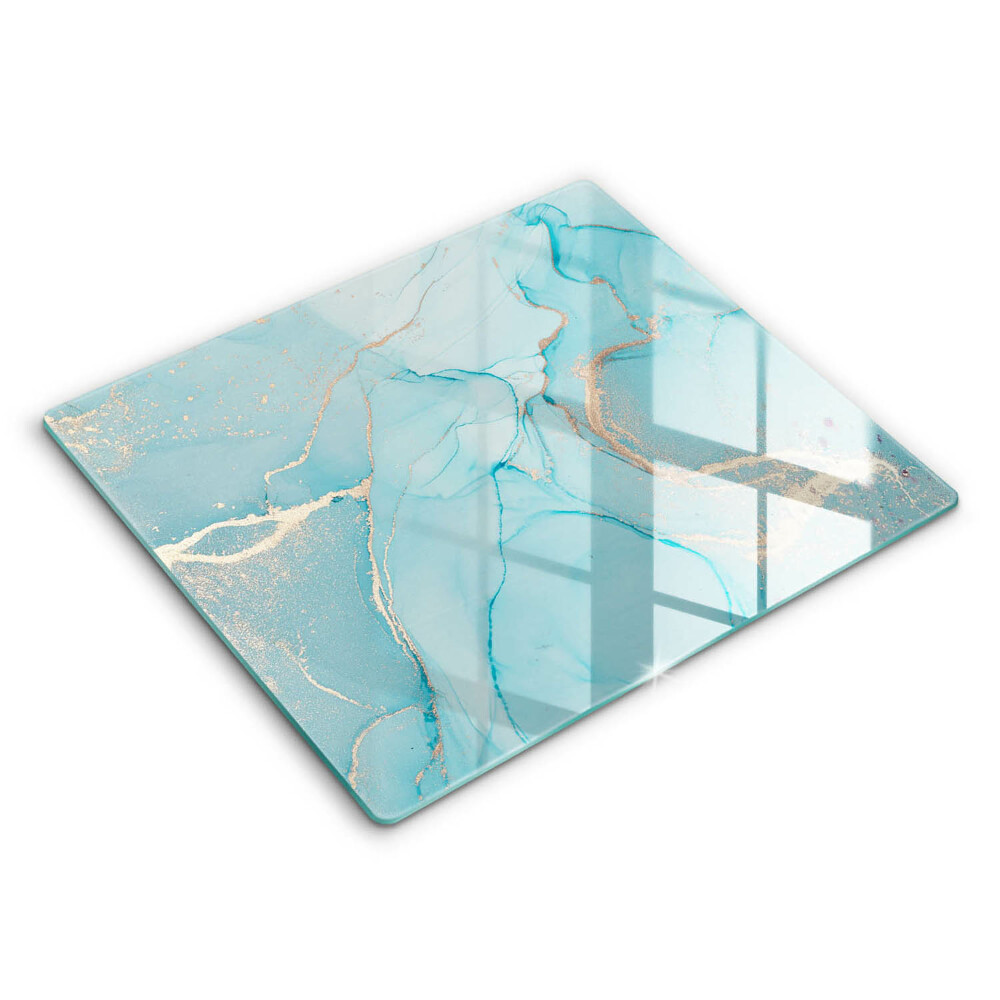 Glass worktop saver Abstraction stone