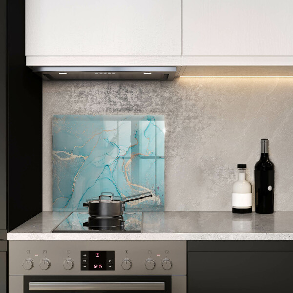 Glass worktop saver Abstraction stone