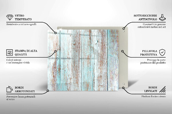 Chopping board glass Old vintage boards