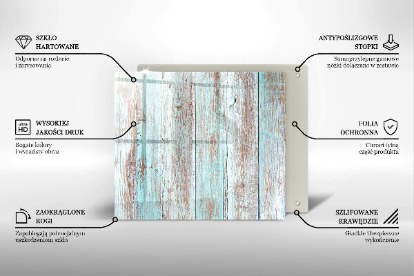 Chopping board glass Old vintage boards