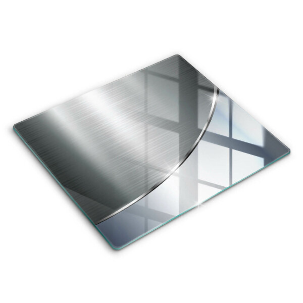 Chopping board glass Pattern metal abstraction