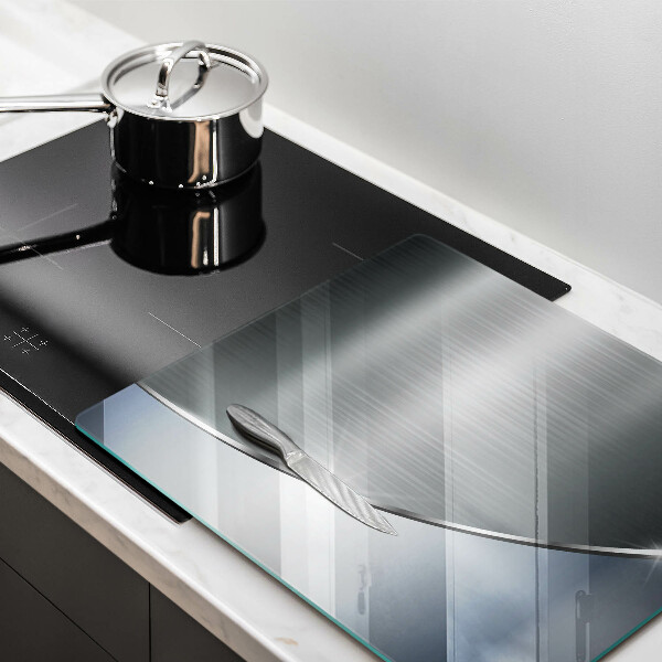 Chopping board glass Pattern metal abstraction