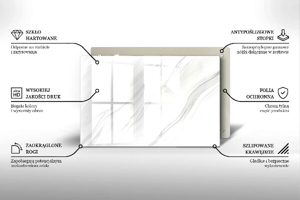 Worktop saver Delicate marble