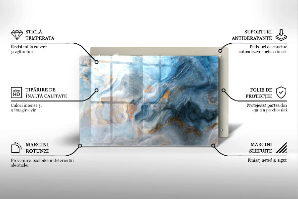 Worktop saver Marble texture