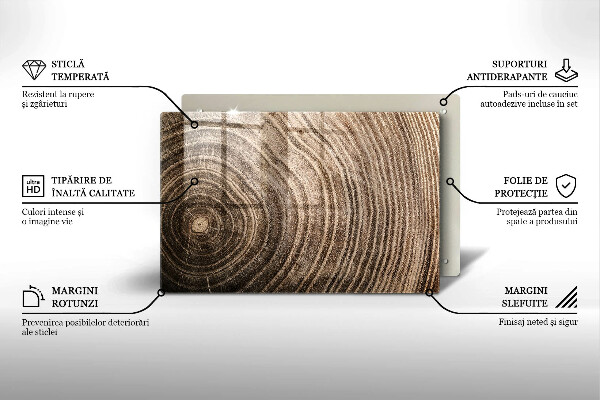 Worktop saver Wood grain