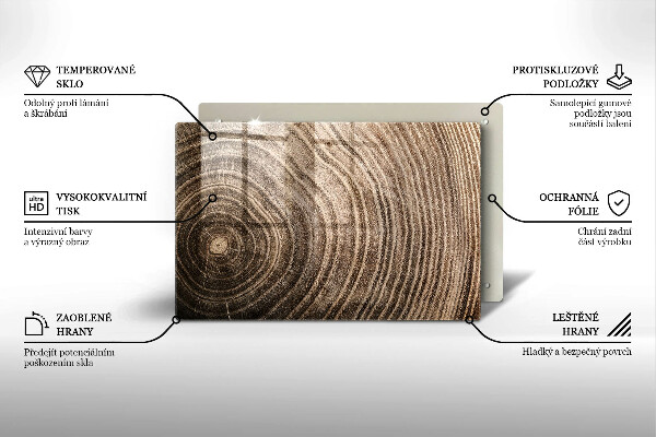 Worktop saver Wood grain