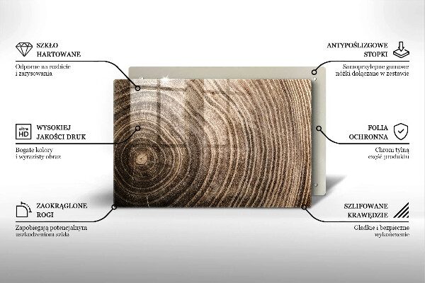 Worktop saver Wood grain