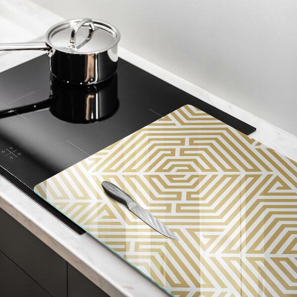 Cutting board Geometric lines