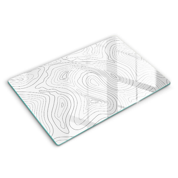 Cutting board Abstraction shapes