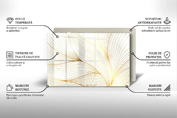 Cutting board Modern Line pattern