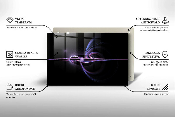 Cutting board Modern abstraction