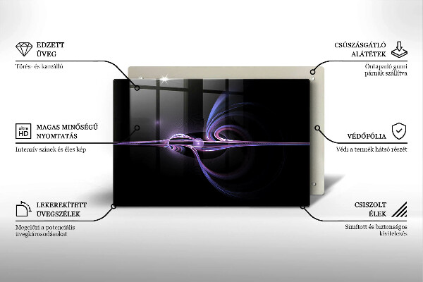 Cutting board Modern abstraction