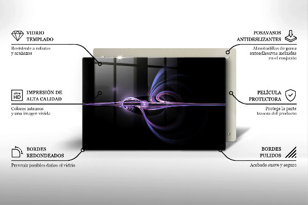 Cutting board Modern abstraction