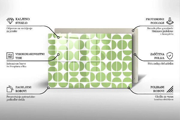 Cutting board Boho shapes