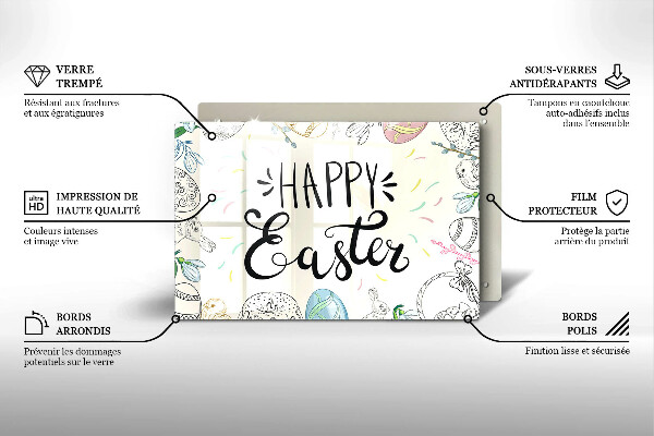 Worktop saver Happy Easter