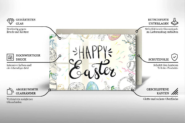 Worktop saver Happy Easter