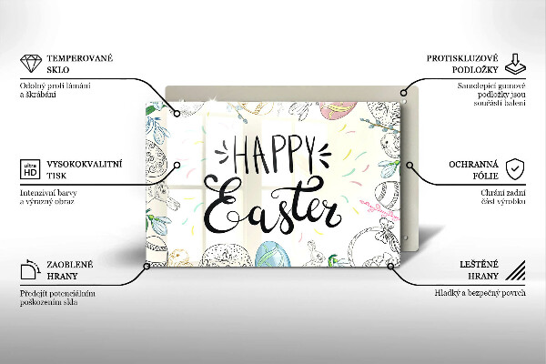 Worktop saver Happy Easter