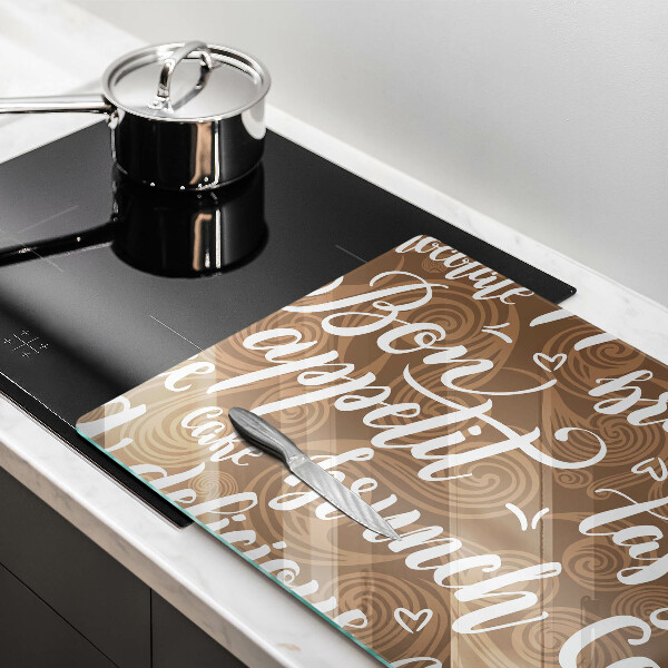 Worktop saver Text Bon Appetit